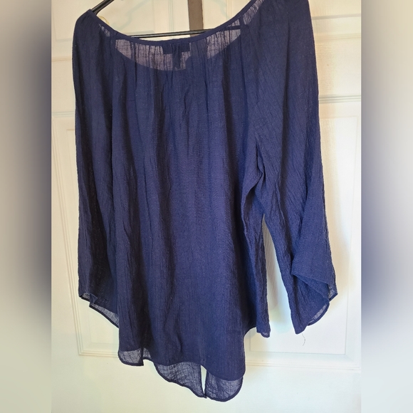 (492) ALYX Woman's Blouse, Size: XL Color: Blue - Picture 9 of 9